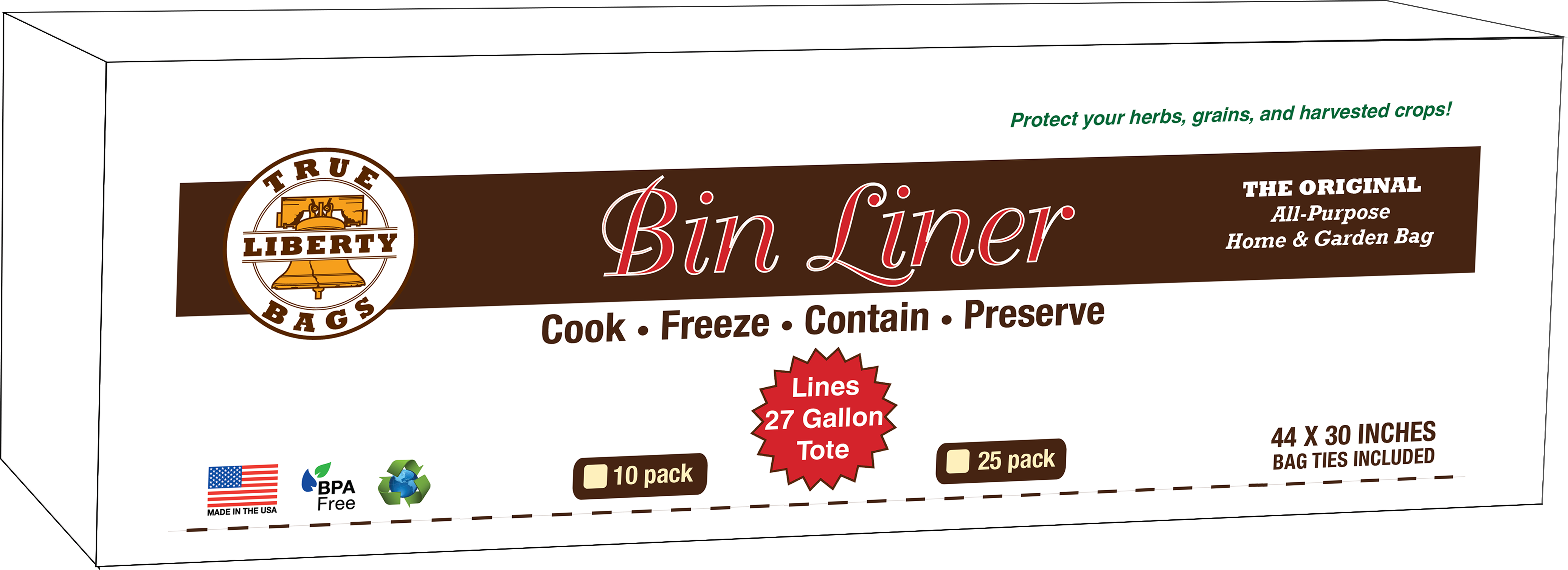 True Liberty Bin Liners