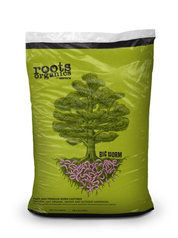 Roots Organic Big Worm Loose  (1 Cft)